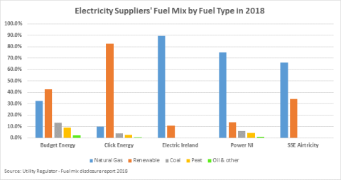 Fuel Mix by Fuel Type 2018