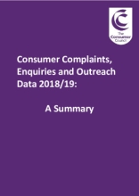 Annual Enquiries & Complaints Report 2018-19 - A summary