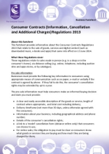 Consumer Contracts Regulations >> Consumer Contracts Regulations Factsheet For Businesses Consumer Contracts Regulations >> Consumer Contracts Regulations Factsheet For Businesses