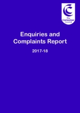 Complaints Report 2017-18 Thumbnail