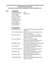 three_hundred_and_ninth_board_council_meeting